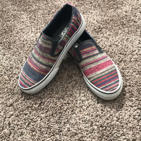 Vans | Shoes | Navajo Print Van Slipons 